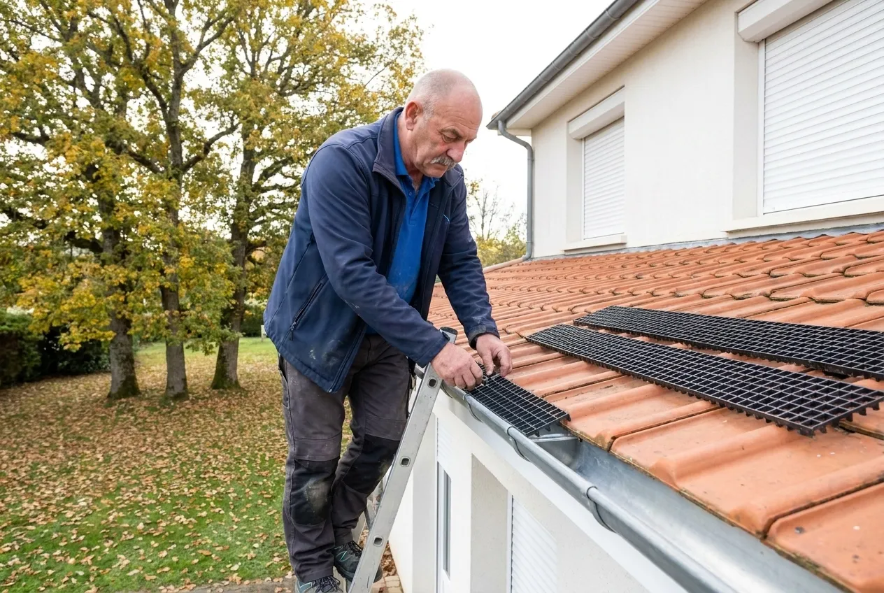 Grilles anti-feuilles