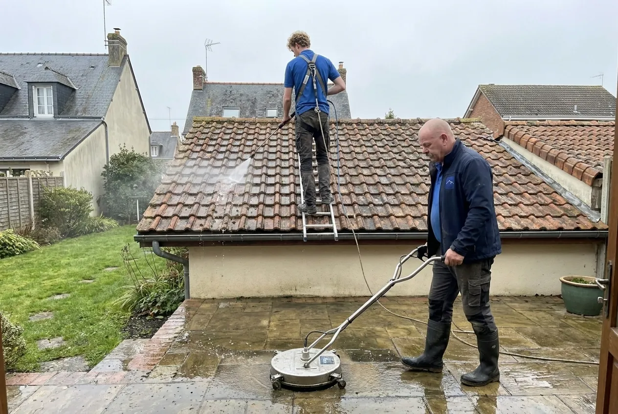 Nettoyage et démoussage toiture à Saint-Sébastien-sur-Loire en douceur
