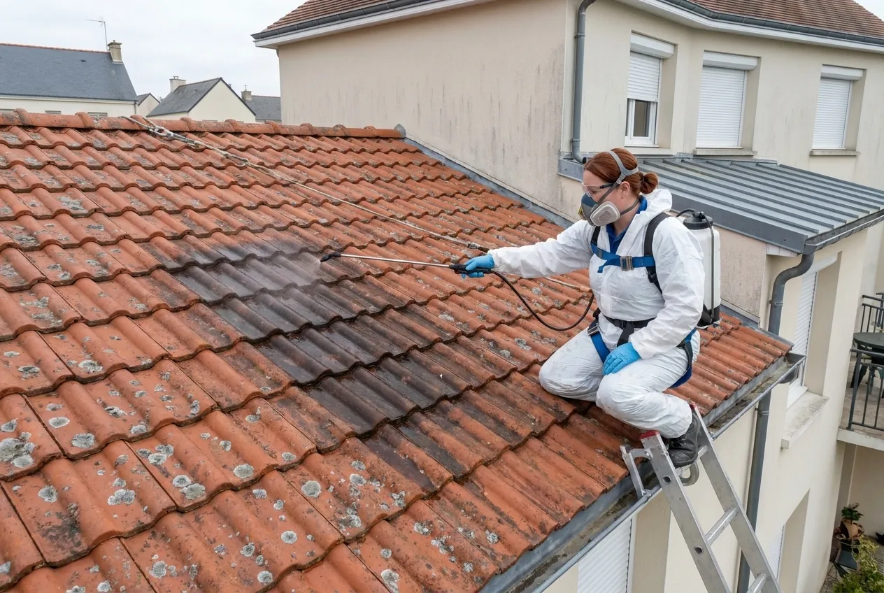 Intervention sur une toiture